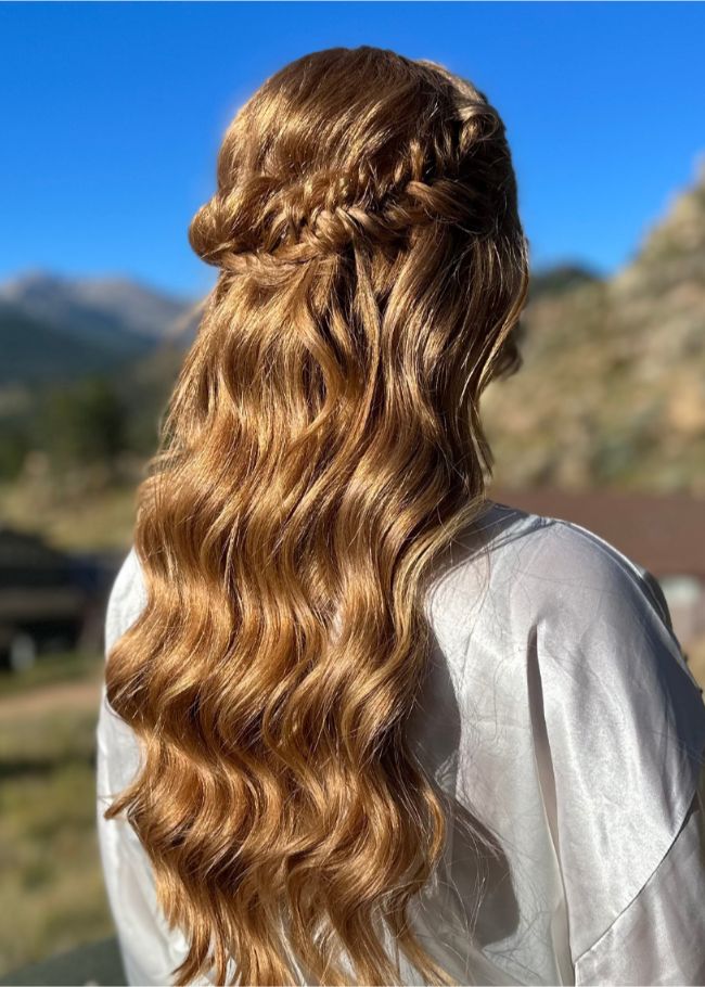 Denver bridal hair stylist